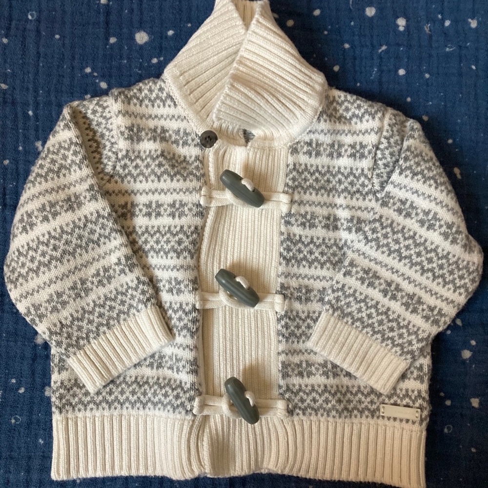 Janie & Jack 3-6 month boy cardigan